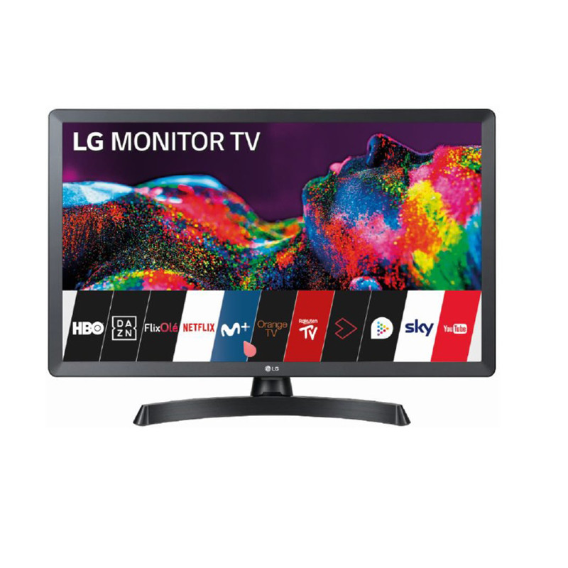 Tv - Monitor Led, LG, 24, Smart TV WebOs, Bluetooth, Compatible con  teclados y ratones, 24TQ510S-PZ